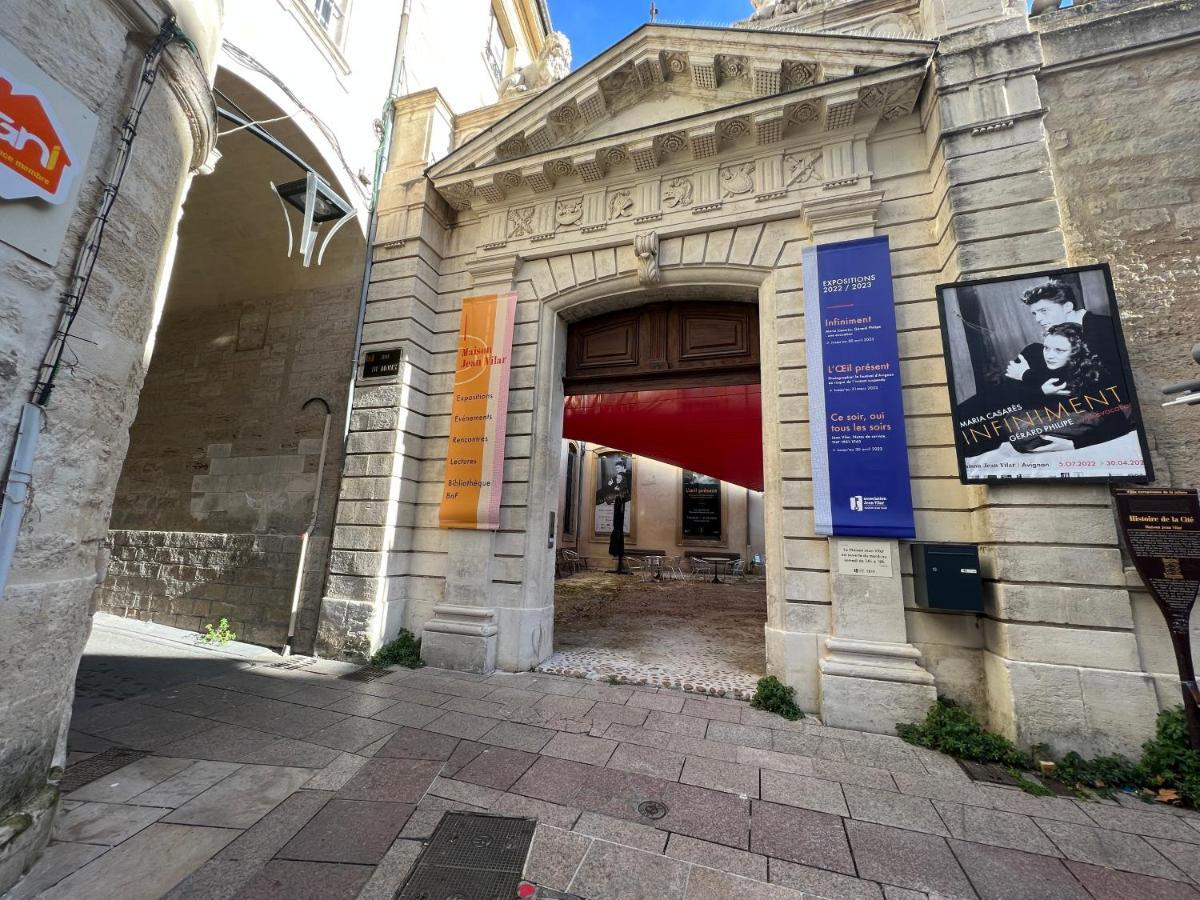 La Cachette De L'Horloge - Ac Clim - Wifi - 100M Palais Des Papes Apartment Avignon Exterior photo